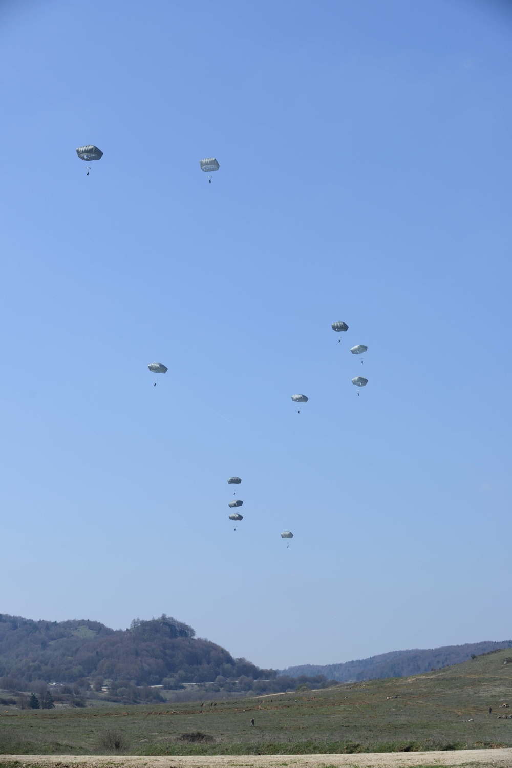 Heavy Equipment and Personnel drop down on the Hohenfels Training Area