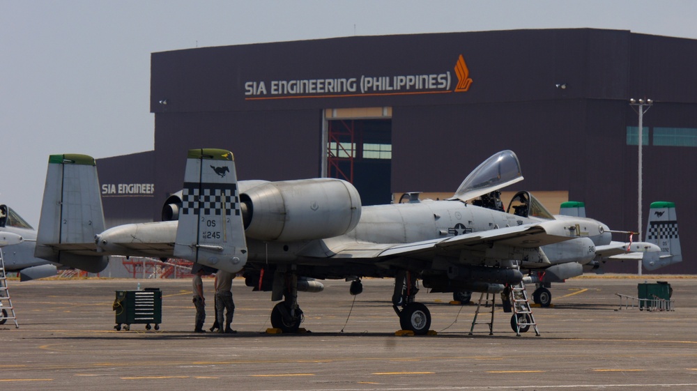 A-10's in the Philippines