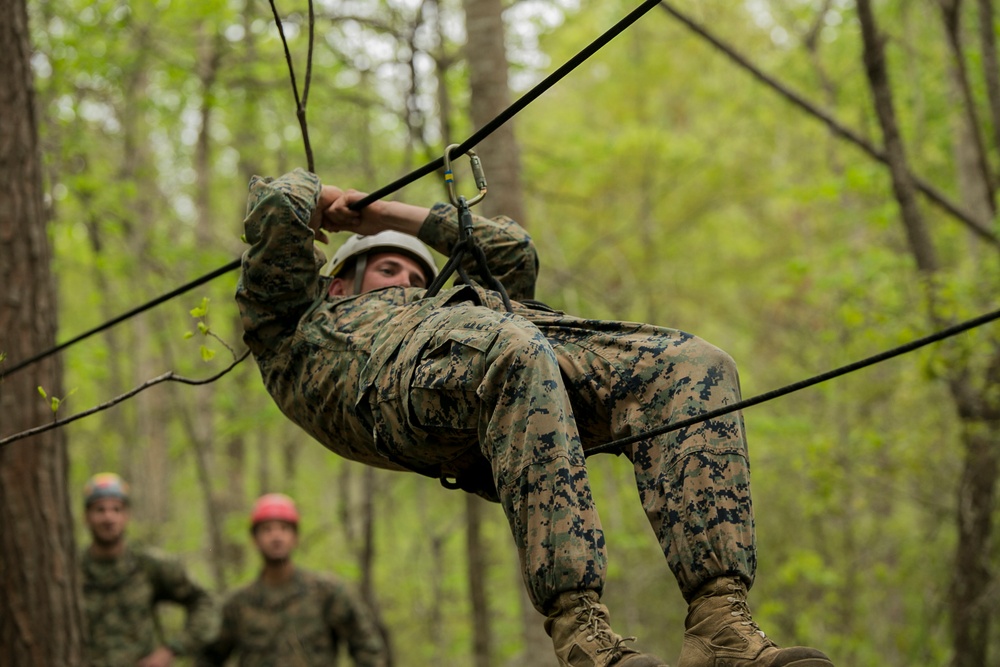 The climb to the top: The Assault Climbers Course