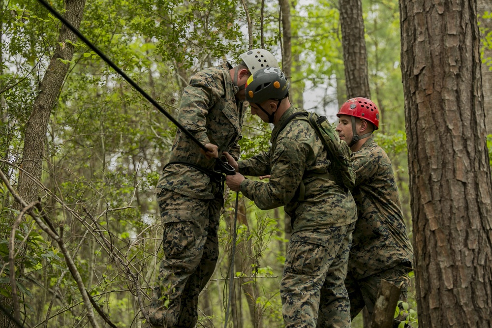 The climb to the top: The Assault Climbers Course