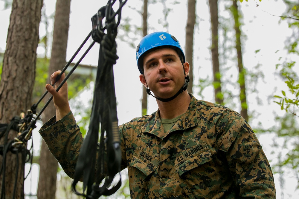 The climb to the top: The Assault Climbers Course