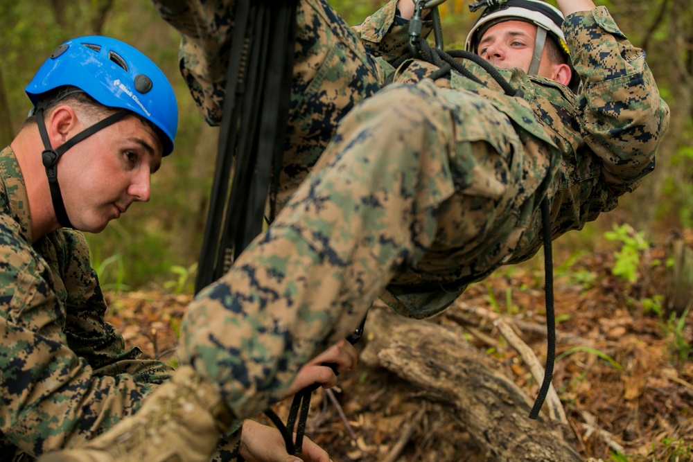 The climb to the top: The Assault Climbers Course