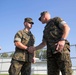 2nd Marine Division Commanding General visits BSRF Marines