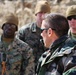 SPMAGTF-CR-AF Marines rappel during French Commando training