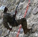 SPMAGTF-CR-AF Marines rappel during French Commando training