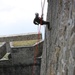 SPMAGTF-CR-AF Marines rappel during French Commando training