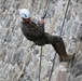 SPMAGTF-CR-AF Marines rappel during French Commando training