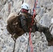 SPMAGTF-CR-AF Marines rappel during French Commando training