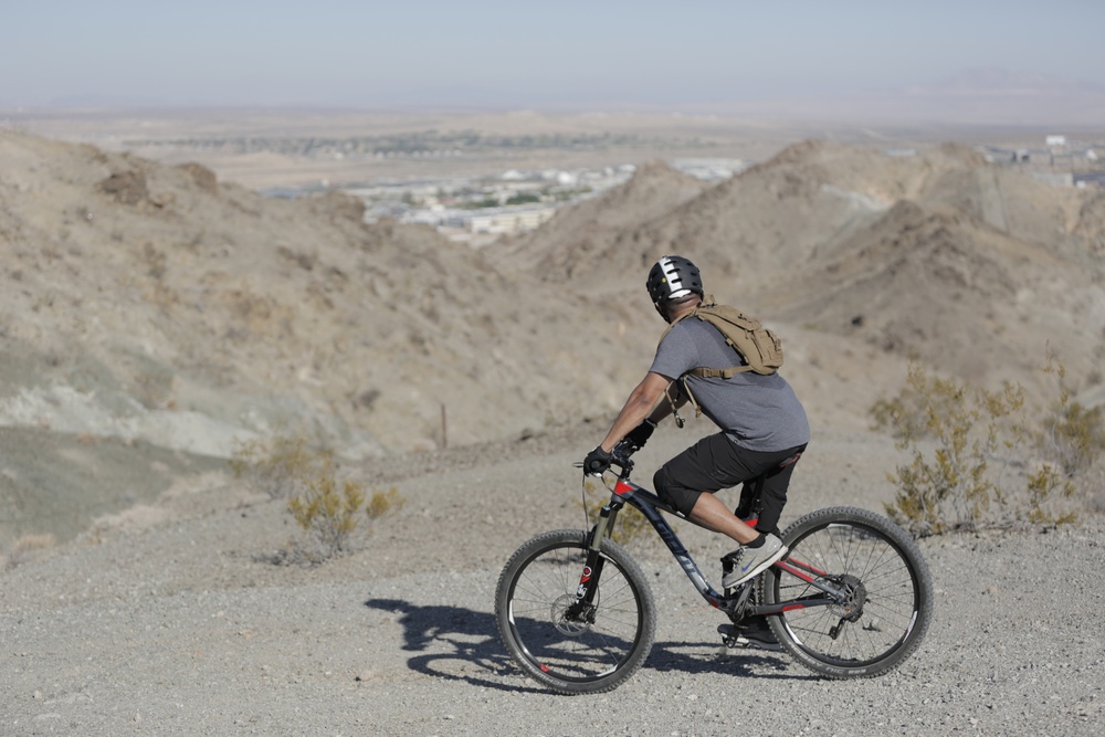 Combat Center hosts Annual Earth Day Mountain Bike Ride