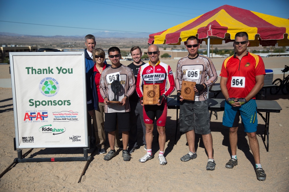 Combat Center hosts Annual Earth Day Mountain Bike Ride