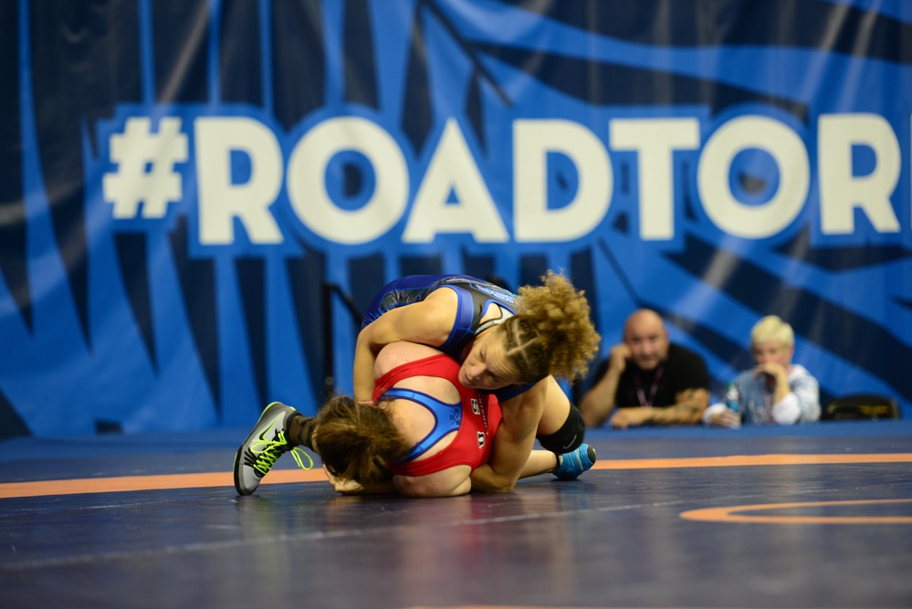 Soldiers compete in 2016 U.S. Olympic Wrestling Trials