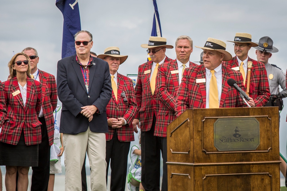 Service members support RBC Heritage Golf Tournament opening ceremony