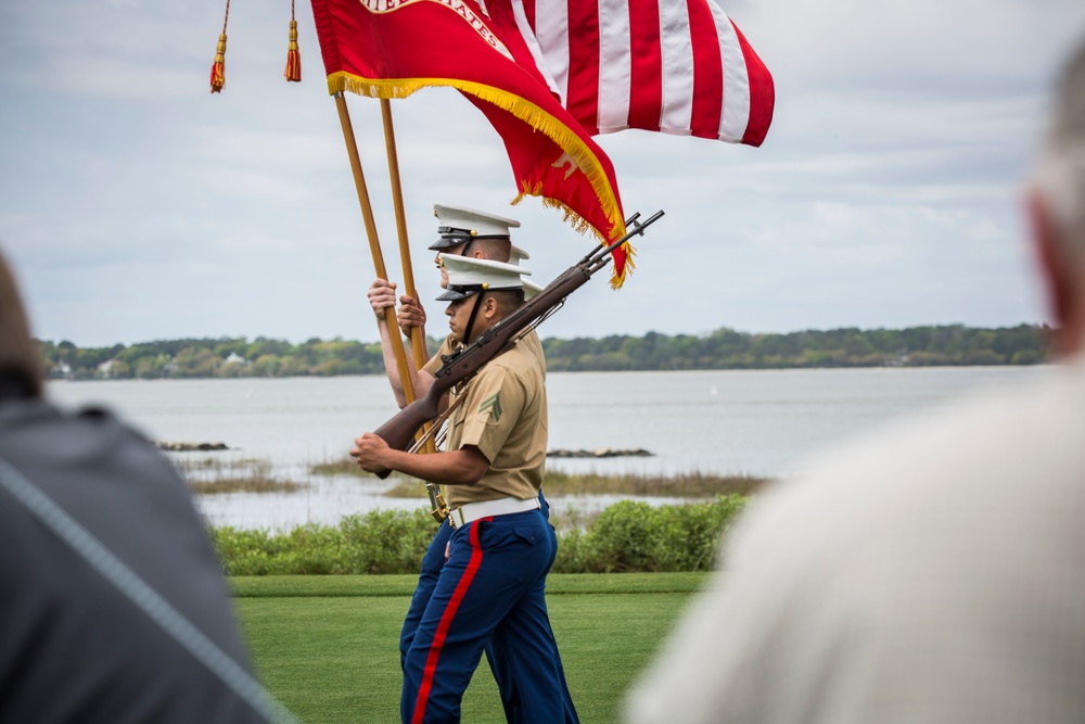 Service members support RBC Heritage Golf Tournament opening ceremony