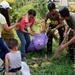 Locals and Service Members Clean Up San Nicolas Elementary School during Balikatan 2016