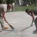 Locals and Service Members Cleanup San Nicolas Elementary School during Balikatan 2016