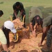 Locals and Service Members Cleanup San Nicolas Elementary School during Balikatan 2016