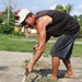 Locals and Service Members Cleanup San Nicolas Elementary School during Balikatan 2016