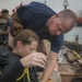 Navy Divers repair USS Dextrous' Propeller