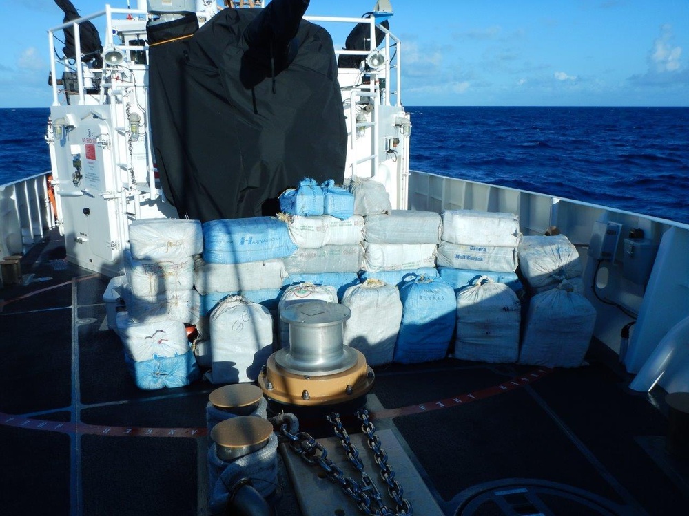 Drugs aboard Coast Guard Cutter Richard Dixon