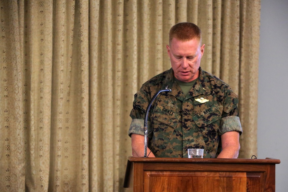 Volunteers recognized during a volunteer appreciation awards ceremony