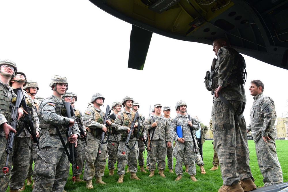 5-159th GSAB Supports Cadets from Virginia Military Institute