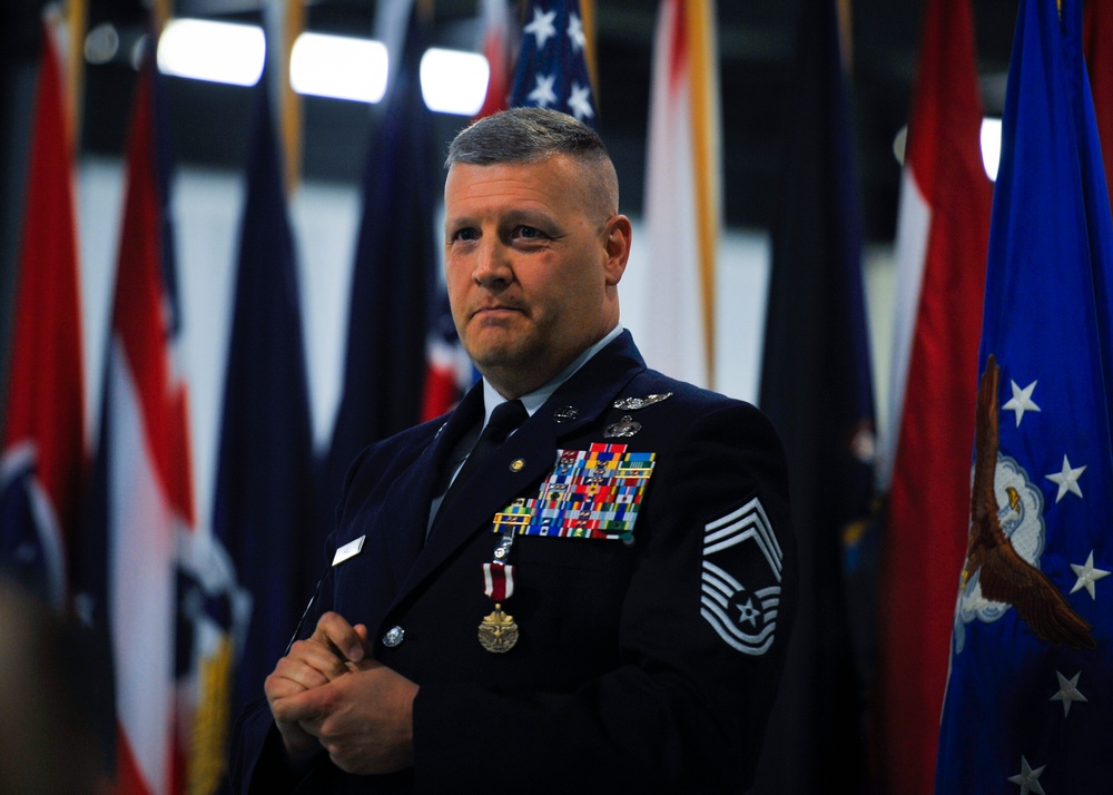 CMSgt Hall Retirement