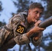 Best Ranger competitor moves through obstacle