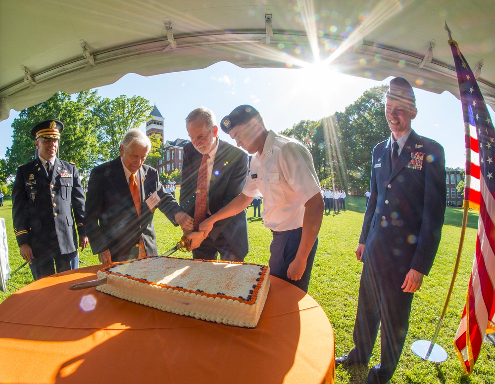 Cutting the cake with flare