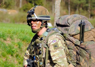 Paratroopers conduct multinational airborne drop