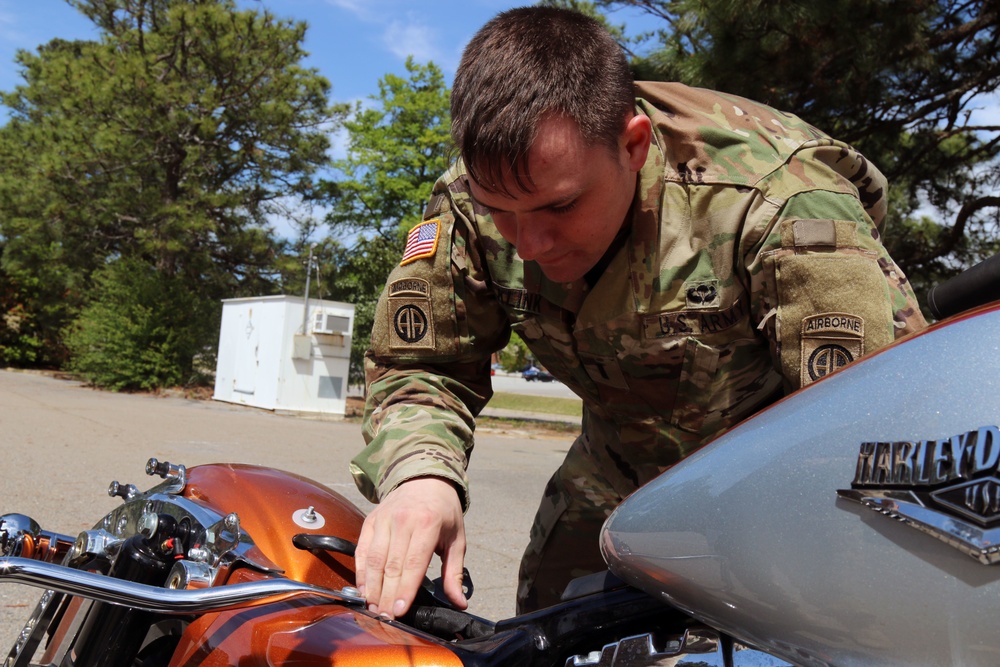 Motorcycle Refresher Training on Fort Bragg