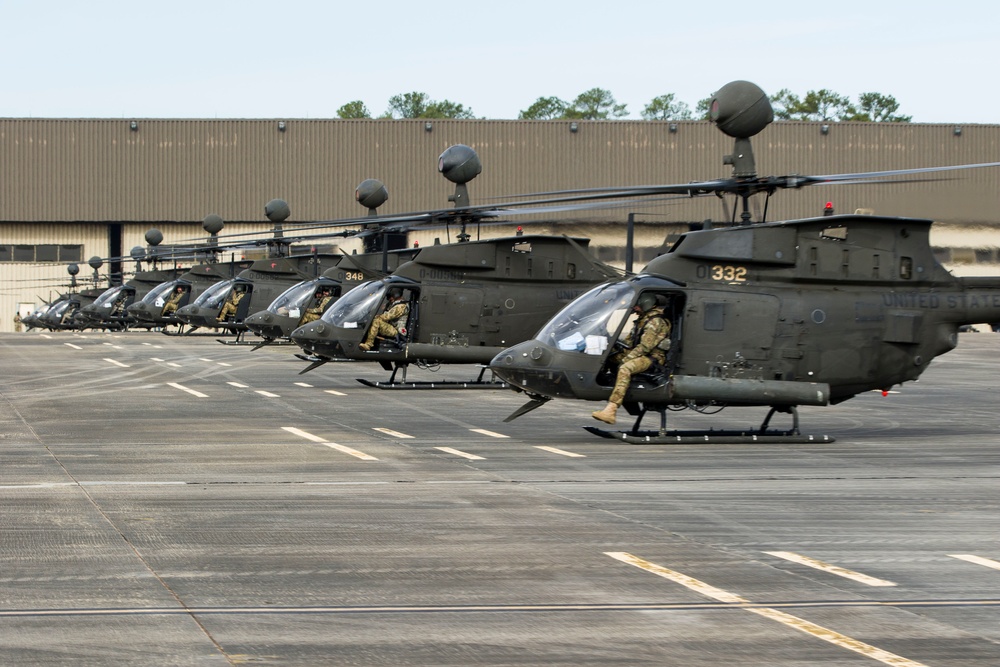 OH-58D Final Farewell Flight