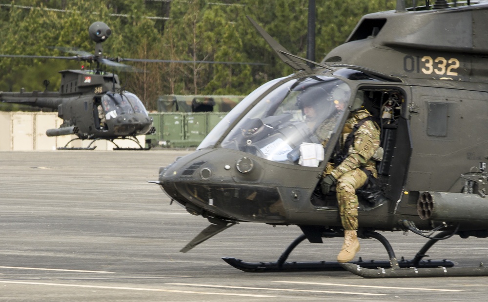 OH-58D Final Farewell Flight