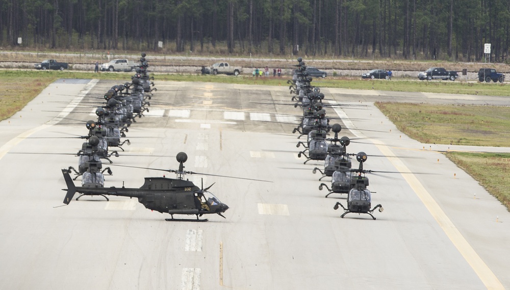 OH-58D Final Farewell Flight