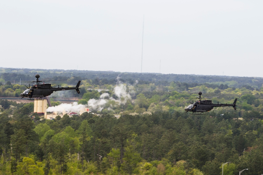 OH-58D Final Farewell Flight
