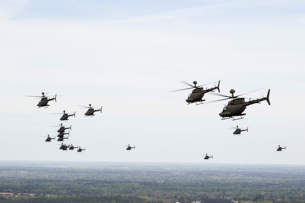 OH-58D Final Farewell Flight