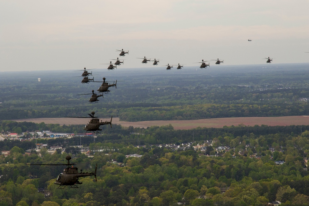 OH-58D Final Farewell Flight