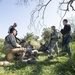 Cadets from San Diego State University, Army Recruit Officer Training Corps conduct a leadership developmental exercise.
