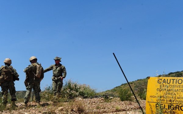 Navy Reserve Combat Camera Pacific field exercise.