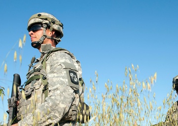 San Diego Aztec Army Reserve Officer Training Corps  train in field exercise