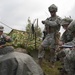 U.S military Combat Cameramen train in field exercise