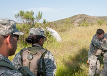 ROTC Program cadets conduct civilian-on-battlefied