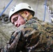 SPMAGTF-CR-AF Marines learn basic rock climbing techniques from French Commandos