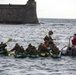 SPMAGTF Marines rehearse French Commando boat evacuation drills
