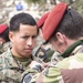 SPMAGTF-CR-AF Marines receive French Commando pins