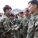 SPMAGTF-CR-AF Marines receive French Commando pins