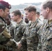 SPMAGTF-CR-AF Marines receive French Commando pins