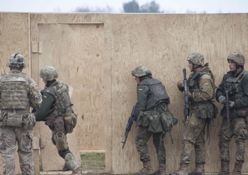 Ukrainian army conducts complex platoon live-fire exercise