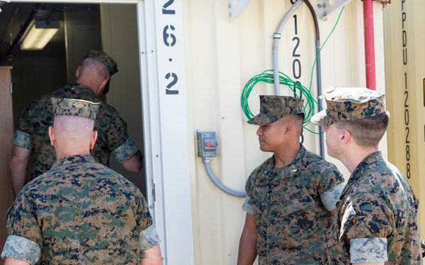 2nd Marine Division Commanding General visits SPMAGTF-CR-AF Marines