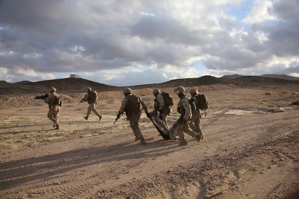 Battalion Landing Team 2/6 simulated TRAP missions