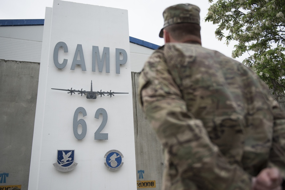 Defenders dedicate Camp 62 in memory of Fallen Airmen